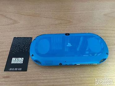 PS Vita (Sony Playstation Vita): 🎮 Sony PlayStation PS VITA Slim (PCH-2016) Blue/Black – Japanska — 1