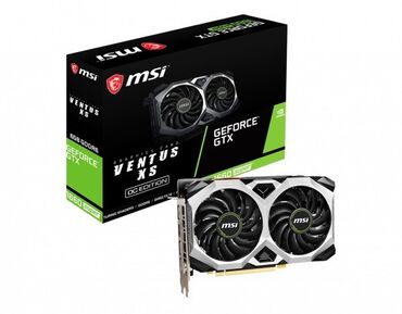 komputer ehtiyat hisseleri: Videokart MSI GeForce GTX 1660 Super, 6 GB, İşlənmiş