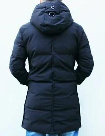 Zimske jakne: Muška zimska parka – crna - Duža parka kroja do sredine butina za — 13