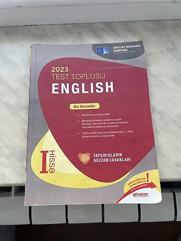 Testlər: İngilis dili Testlər 11-ci sinif, DİM, 1-ci hissə, 2023 il — 1