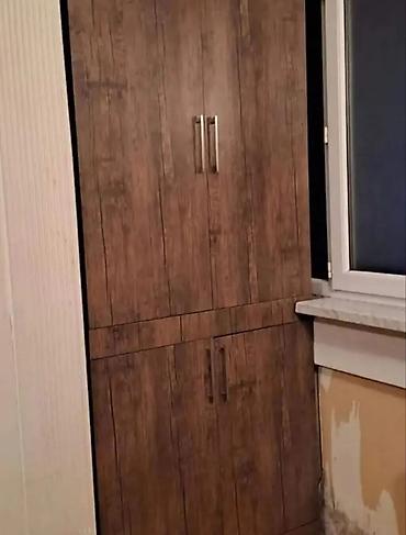 skaf: Balkon üçün quraşdırılan çoxfunksiyalı dolab - Məkan qənaətli dizayn — 2