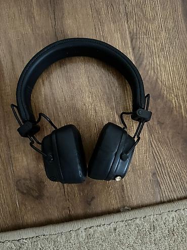 wireless speaker: Беспроводные накладные наушники, Marshall, Б/у — 3