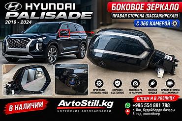 bbs rs: Боковое правое Зеркало Hyundai Б/у, Оригинал — 1