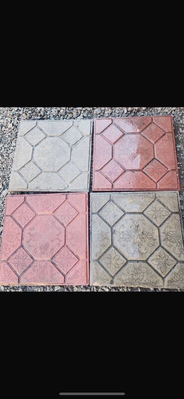 школьный парта: Paving slabs, Square-plate, Another material, Другое применение, Б/у