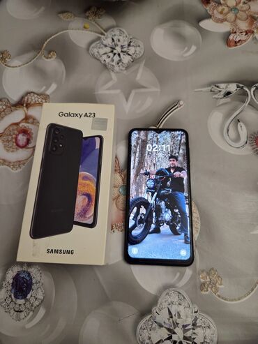Samsung: Samsung Galaxy A23, 128 GB, rəng - Qara, İki sim kartlı