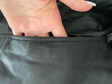 leather jacket: Кожаная куртка, Классическая модель, Натуральная кожа, M — 6