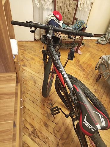 Velosipedlər: Bmx markalı 26-lıq velosiped qırmızı-qara qarışığ rəng üstündə danq — 3