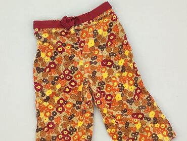 Materials: Baby material trousers, 9-12 months, 74-80 cm, condition - Good