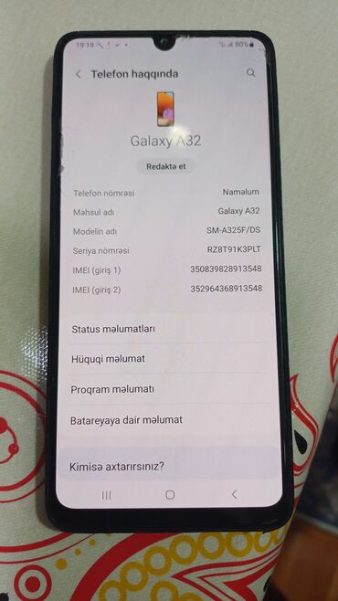 купить мини холодильник бу: Samsung Galaxy A32, цвет - Черный, Две SIM карты
