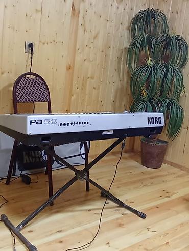 sintizator korg: Korg Pa50 aranjer klaviatura - 61 klaviş, velocity hissiyatlı - Böyük — 4