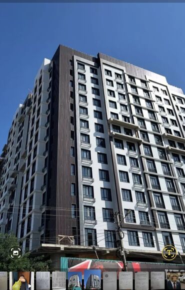 беловодское аренда помещения: 1 бөлмө, 41 кв. м, Элитка, 9 кабат, ПСО (өзү оңдоп түзөтүп бүтүү үчүн)