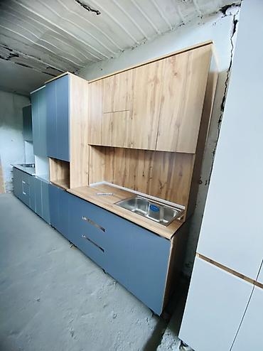 silver kitchen: Кухонные гарнитуры в современном минималистичном стиле. Ширина 2 м — 2