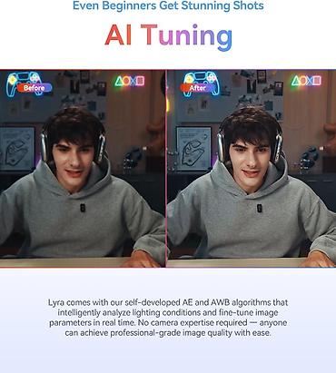 acer notbuk: Hollyland tərəfindən istehsal olunan Lyra 4K webcam əsasən stream — 3