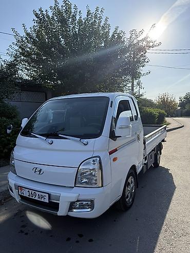 ось: Hyundai Porter (двухдверный бортовой малотоннажный грузовик) Объем — 3