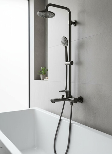 краска матовая: Смеситель для ванной комнаты KTUD в современном стиле с матовым