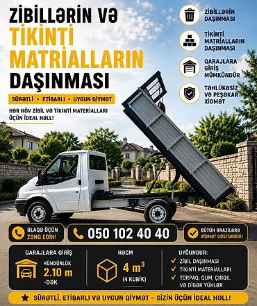 5555 test cavablari: Xidmət: Zibil və tikinti materiallarının daşınması - Sürətli — 1