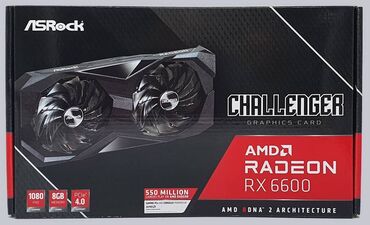Видеокарты: Видеокарта, Б/у, AMD, Radeon RX, 8 ГБ, Для ПК