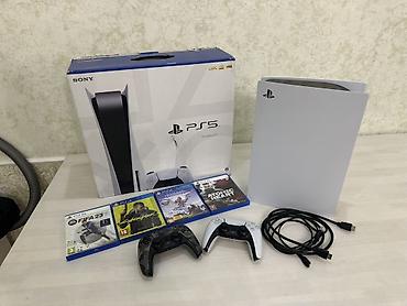 Видео оюндар жана приставкалар: Игровая приставка Sony PlayStation 5 в комплекте с двумя беспроводными — 8
