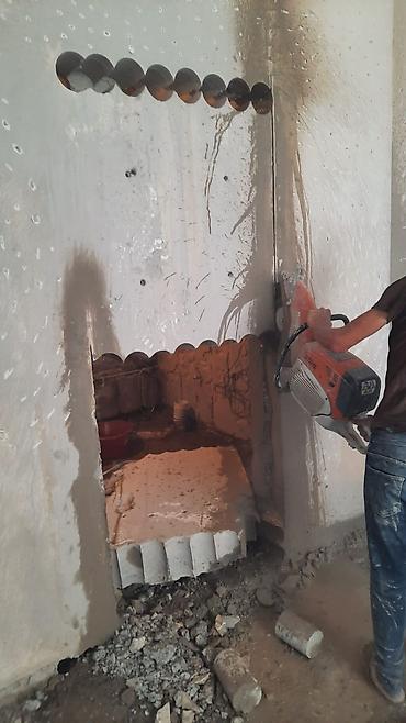 Beton işləri: Beton kesen beton deşen karot hilti senarez sökünti işleri bqapı — 2