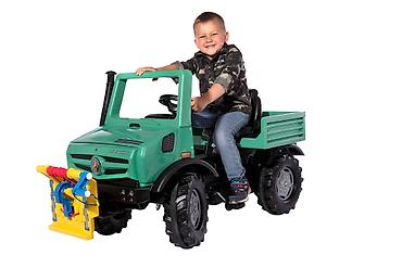 dex rock duks: Rolly Toys Kamion sa pedalama Unimog MB sa vitlom Šifra proizvoda: 03 — 9