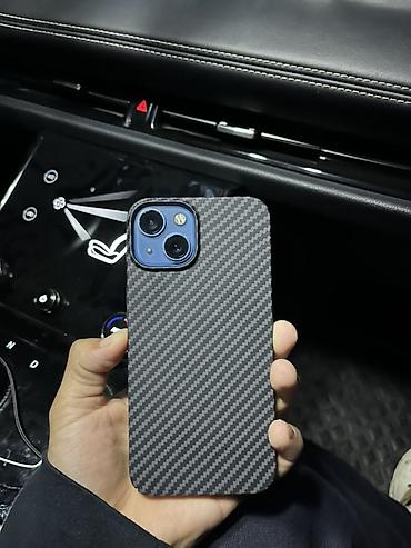 dekko plus: IPhone 13, Б/у, 128 ГБ, Синий, Чехол, 75 % — 1