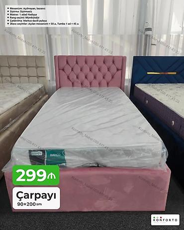 dosekler: Çarpayı – 90x200 sm - Model: Açılmayan, bazasız - Sıyırma: Sıyırmasız — 1