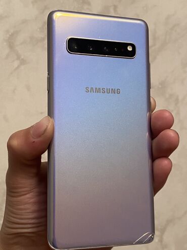 samsung tap: Samsung Galaxy S10 5G, Б/у, 256 ГБ, цвет - Фиолетовый