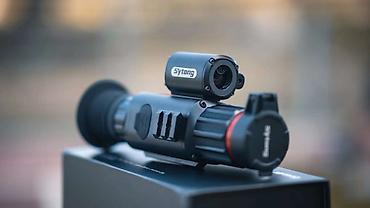 Оптикалык мээлеткичтер: Цифровой охотничий прицел Sytong HT-70 LRF (5-20x) — компактная модель — 8