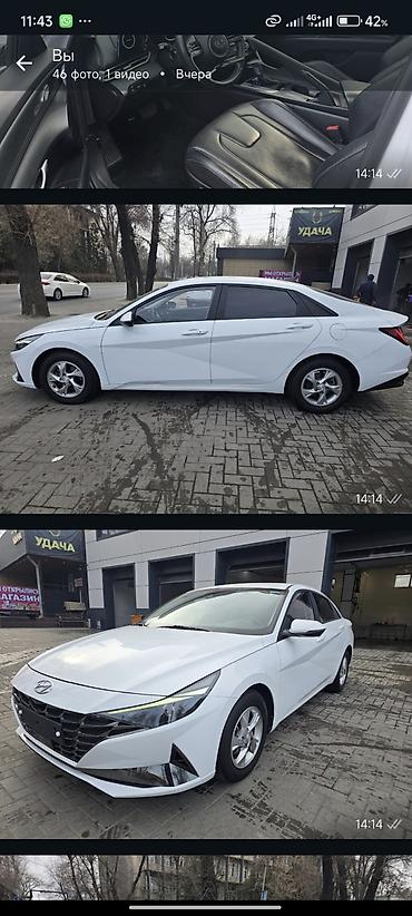 крышка багажника elantra: Hyundai Avante: 2021 г., 1.6 л, Автомат, Бензин, Седан — 2