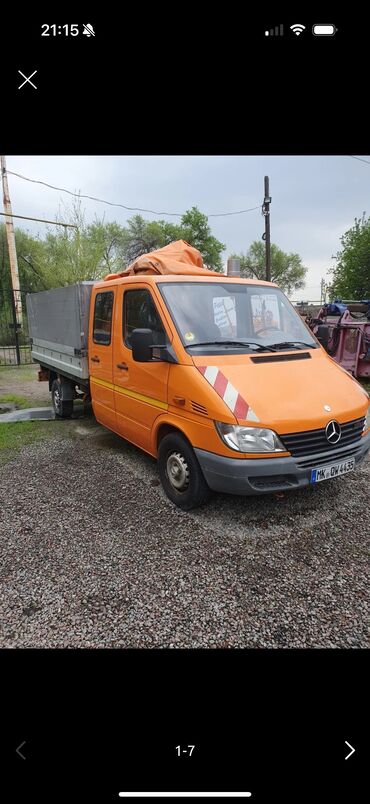 mercedes benz banan: Mercedes-Benz Спринтер: 2002 г., 2.2 л, Механика, Дизель, Бус