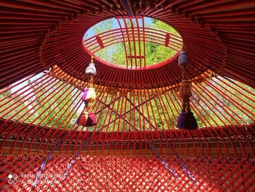 Продажа юрт: Продажа юрты, Каркас Деревянный, 85 баш, Диаметр: 6 метров — 15