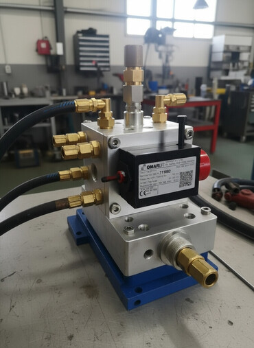 Dizalice: OMARLIFT hidraulični sigurnosni ventil – tip VP 114 - Proizvođač — 1