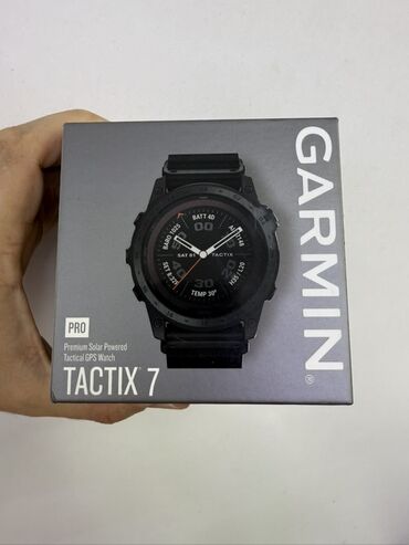 Смарт-часы: Garmin Tactix 7 Pro — премиальные тактические часы с GPS и солнечной