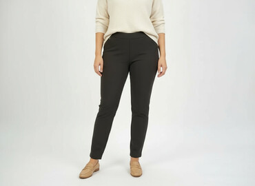 inpost ubrania: Material trousers for women, size 2XL