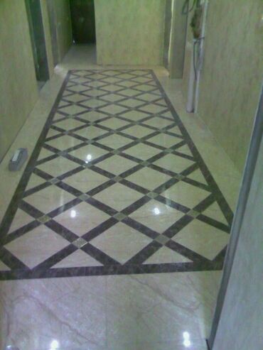 Plitə işləri: Hər növ Kermoqranitlərin vurulması — 7