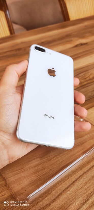 barter iphone: IPhone 8 Plus, 64 ГБ, Белый, Отпечаток пальца