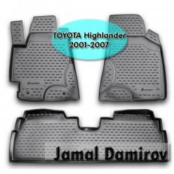 Faralar: Toyota highlander 2001-2007 üçün poliuretan ayaqaltilar novli̇ne