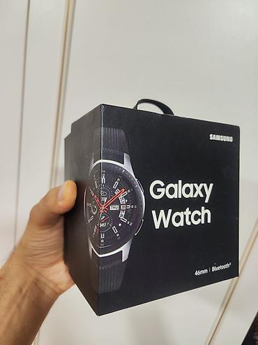 samsung tab e: ​Orijinal Samsung Galaxy Watch 46mm smart saatdır.Tam işləkdir — 1