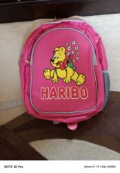 qizlar üçün mekteb çantaları: Məhsul: Uşaq üçün məktəb çantası – HARIBO dizaynı - Rəng: Parlaq