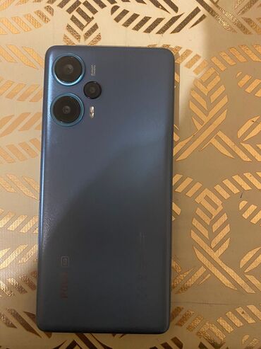 Poco: Poco F5, 256 GB, rəng - Mavi, Düyməli, Sensor, Barmaq izi