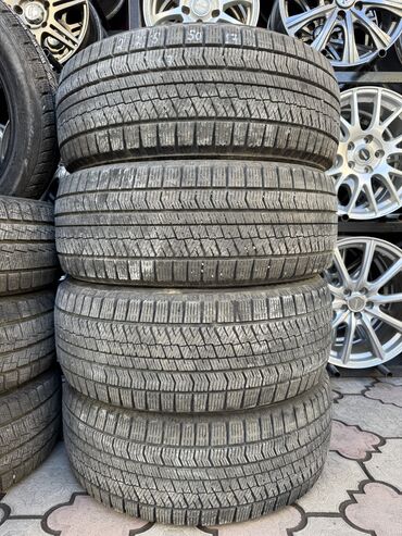 Шиналар: Шиналар 225 / 50 / R 18, Кыш, Колдонулган, Комплект, Жеңил унаалар, Жапония, Bridgestone