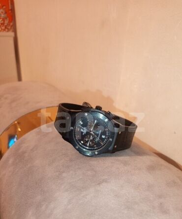 first class: İşlənmiş, Qol saatı, Hublot, rəng - Qara