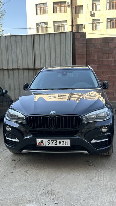 продаю авто в рассрочку фит: BMW X6: 2016 г., 3 л, Автоматические, Дизель, Внедорожник