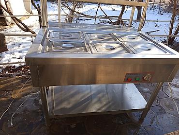 Линии раздачи: Мармит электрический настольный/напольный из нержавеющей стали с — 2