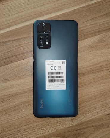 Redmi: Redmi 11, 128 GB, rəng - Boz, Sensor, Simsiz şarj, İki sim kartlı