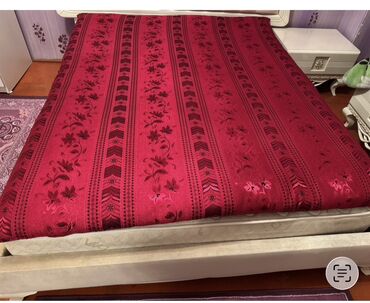 одеяло с подогревом бишкек: Для кровати цвет - Красный Покрывало