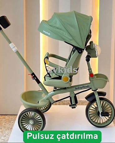 Uşaq velosipedləri: Yeni Üç təkərli Uşaq velosipedi 12", Pulsuz çatdırılma, Rayonlara çatdırılma — 1