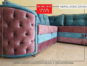 Диваны: Künc divan NEPAL | İlkin ödənişsiz kreditlə | MEBELMAN+ Əla fürsəti — 5