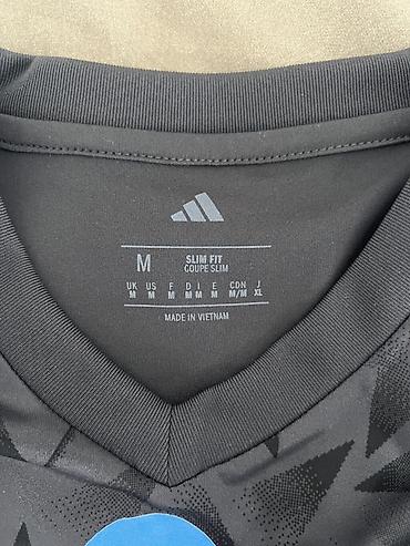 qarabaq fk: Futbolka, Adidas, M, rəng - Qara — 3