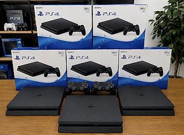 plastation 4 slim: İkinci əl Sony PlayStation 4 Slim Qutu ilə Hər bir şey yerindədi — 2